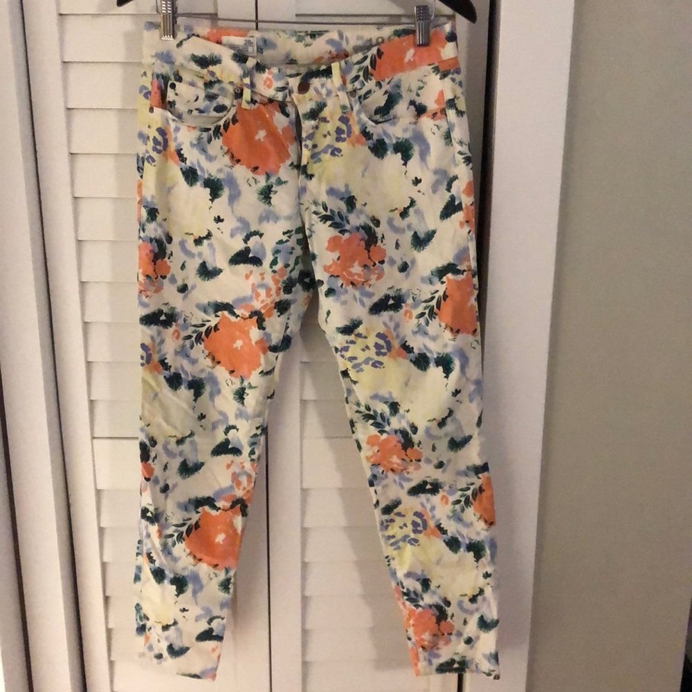 The Gap Floral print legging jeans